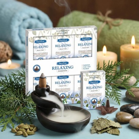 Backflow incense cones - Relaxing - Gecodart