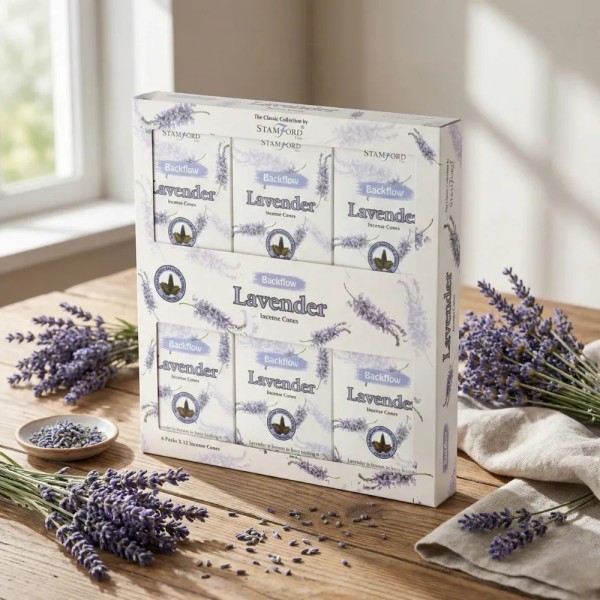 Backflow incense cones - Lavender - Gecodart