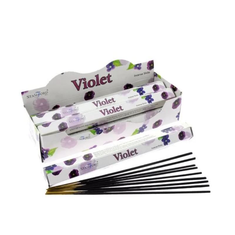 Violet - Premium quality incense sticks x6