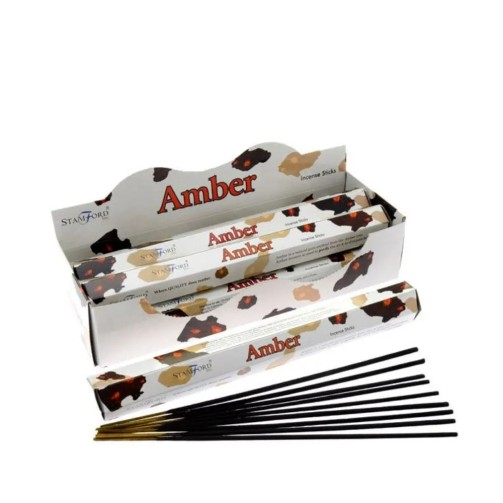 Premium quality incense sticks - Amber - Gecodart