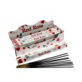 Red Rose - Premium quality incense sticks x6