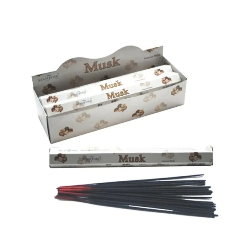 Musk - Premium quality incense sticks x6