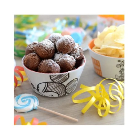 Assiette à gâteau Minnie - Couleur Orange