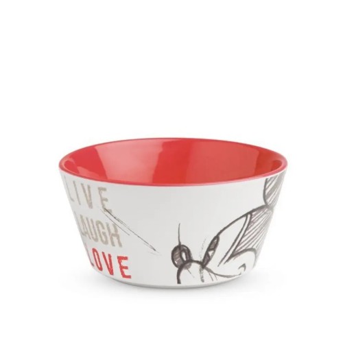 Mickey Mouse Cereal Bowl - Red