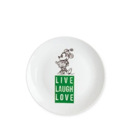 Minnie Mouse Bowl + Plate Set - Green