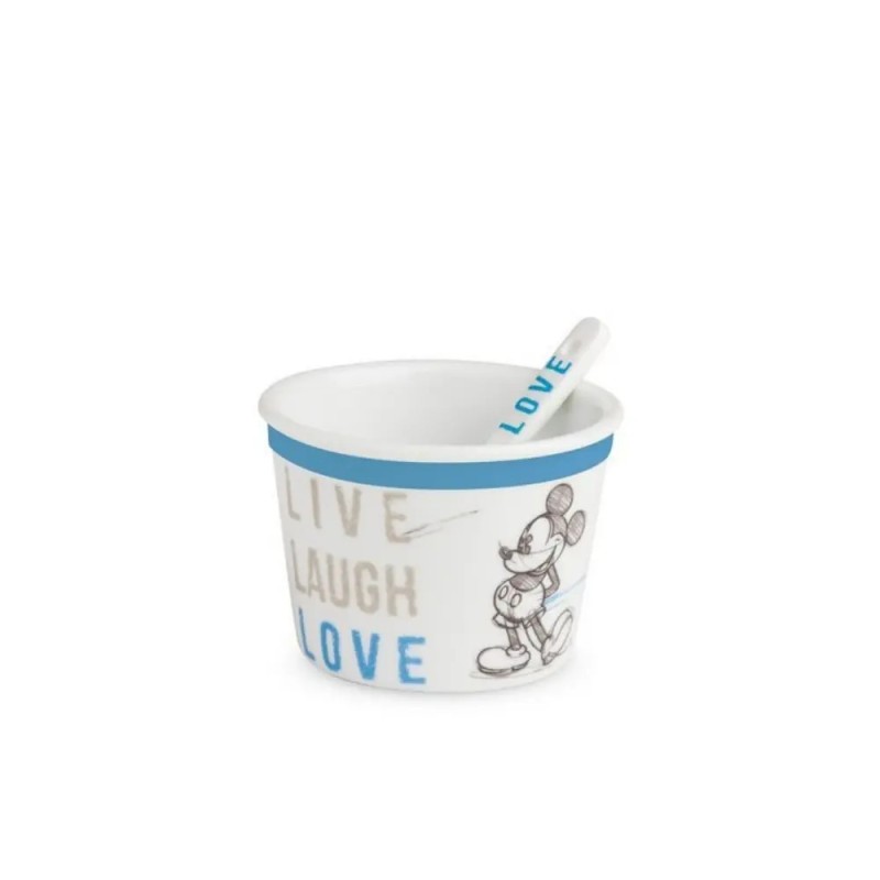 Mickey Ice Cream Sundae - Blue