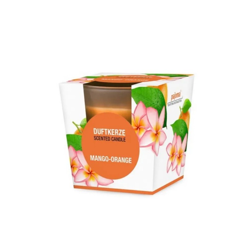 Mangue-Orange - Bougie en verre