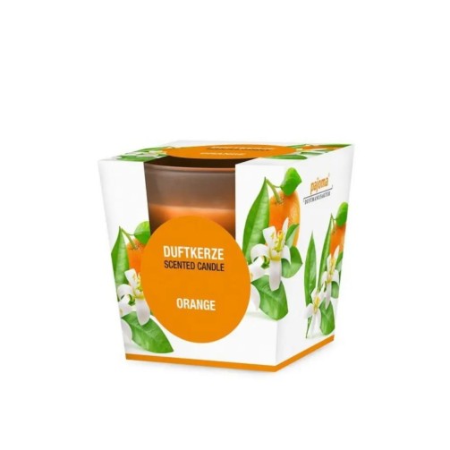 Duftkerze im Glas - Orange