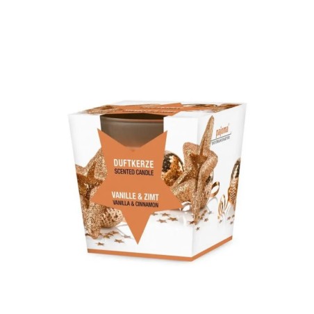 Scented Candle in Glass - Vanilla-Cinnamon