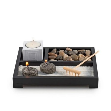Set decorativo natura - Con candele