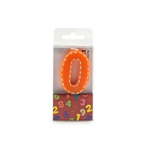 Number 0 - Birthday Candle