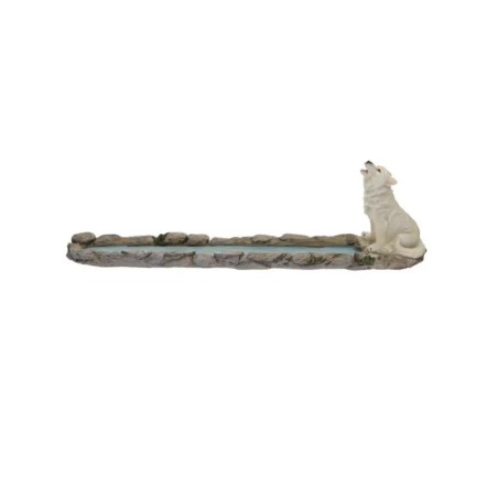 River Spirit Wolf - Incense Holder - Gecodart