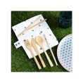 Set de couverts en bambou - Abeille