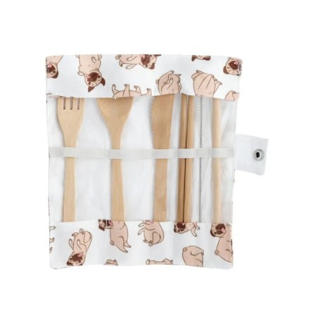 Bamboo Cutlery, 6-piece set, buy on GECODART